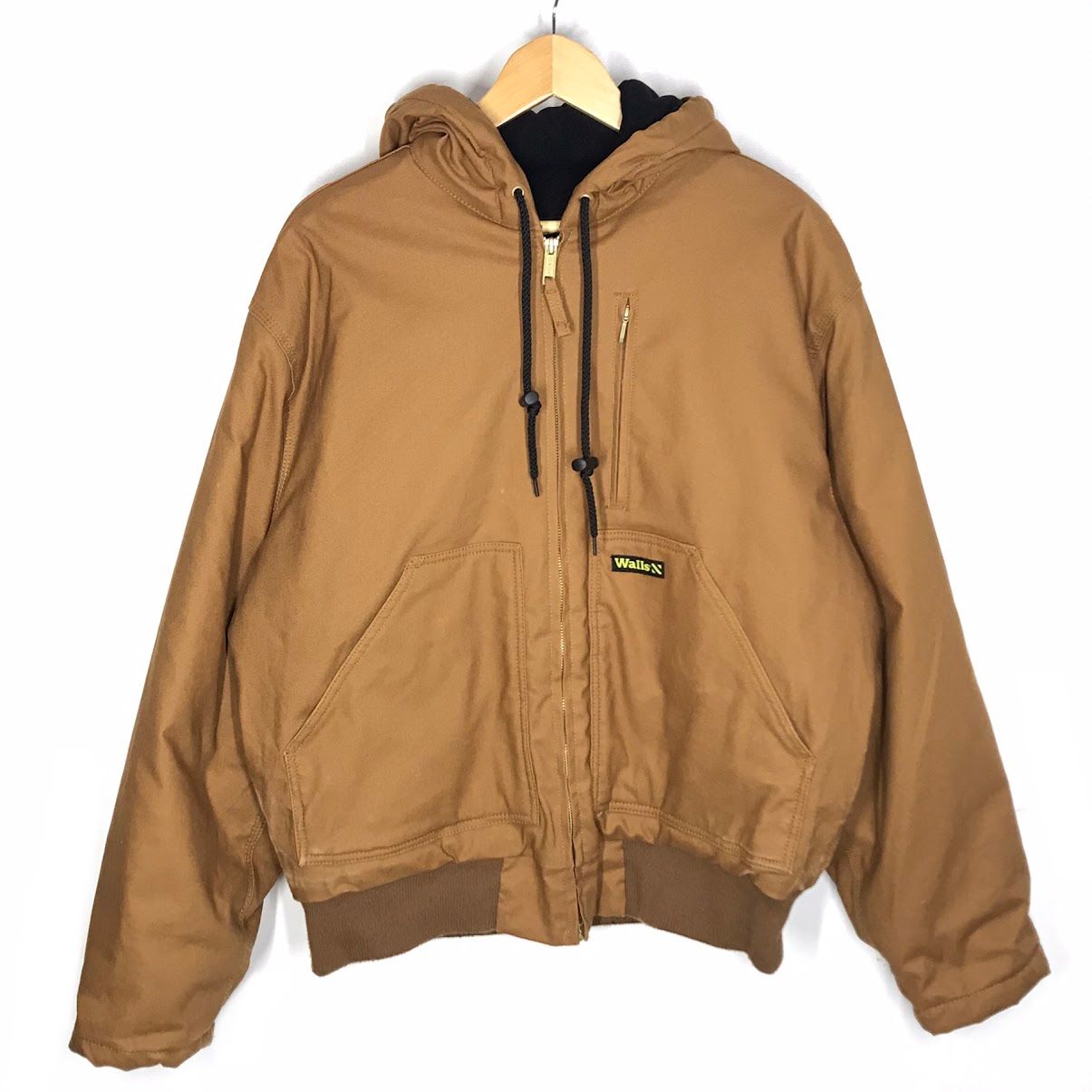 【倉吉店】 中古 ブルゾン Walls｜ウォールズ アクティブジャケット P376907 ブラウン サイズ：L 【92】