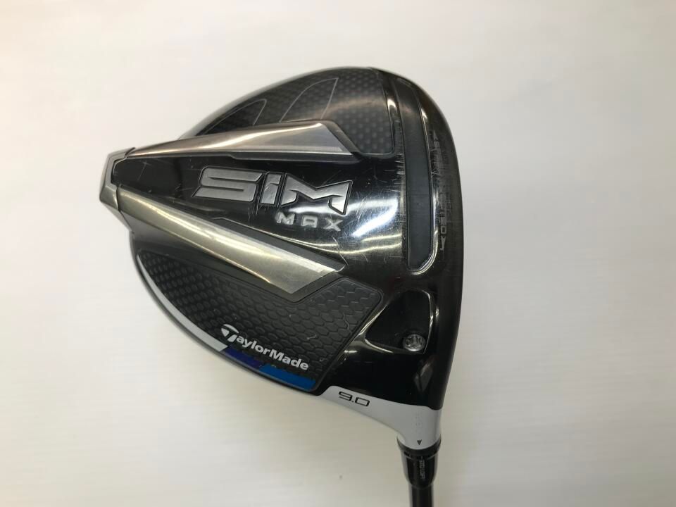 テーラーメイド　SIM MAX　9度　TENSEI BLUE TM50※差し戻し品　SRフレックス　ドライバー　中古　ゴルフドゥ！厚木店【最短即日発送】