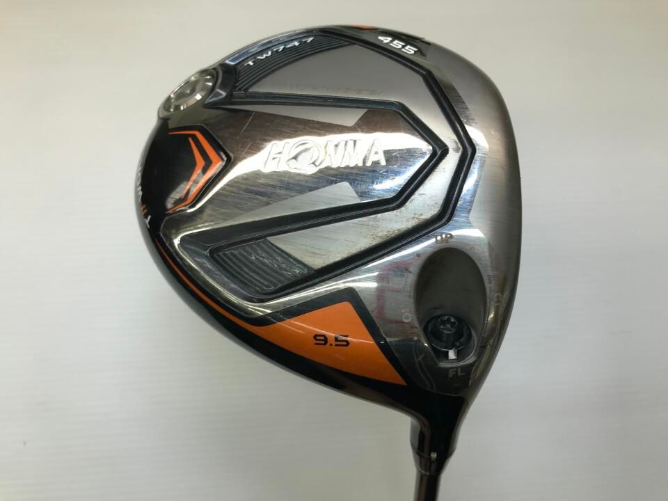 ホンマゴルフ　TOUR WORLD TW747 455　9.5度　VIZARD For TW747 50　Sフレックス　ドライバー　中古　ゴルフドゥ！厚木店【最短即日発送】