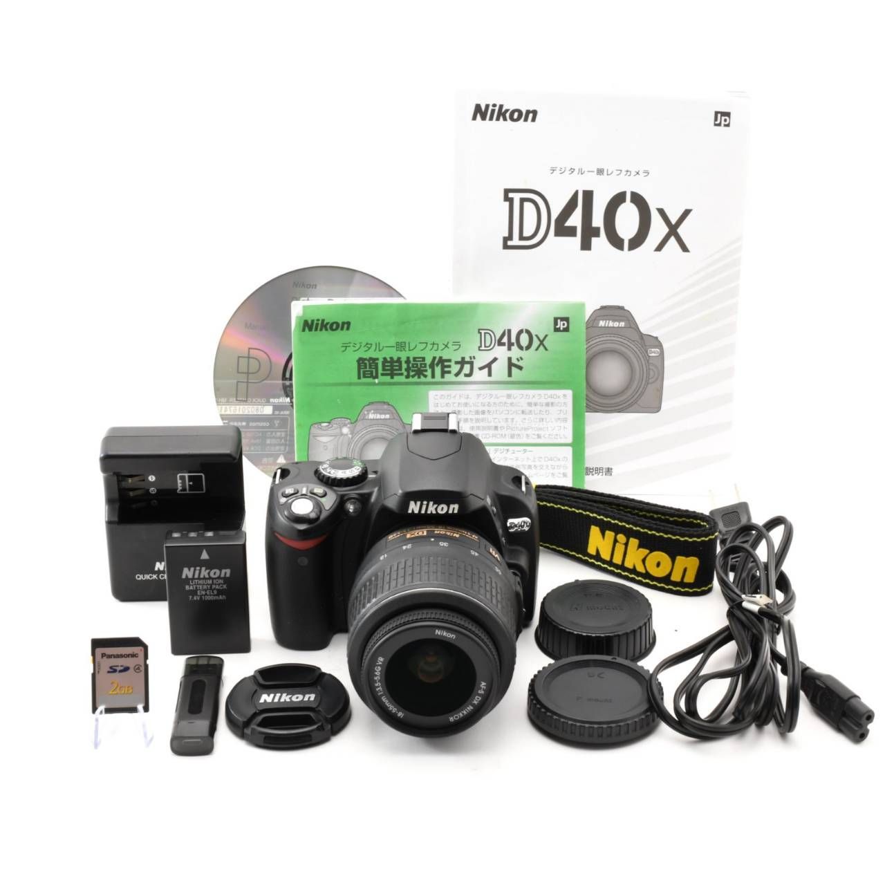 Nikon ニコン D40x AF-S 18-55mm VR 手ブレ補正搭載 標準ズームレンズ 11,322円