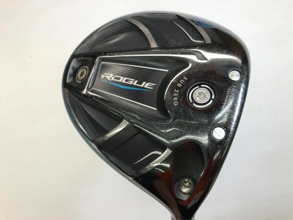 キャロウェイ　ROGUE SUB ZERO　9度　KUROKAGE XT60　Sフレックス　ドライバー　中古　ゴルフドゥ！厚木店【最短即日発送】