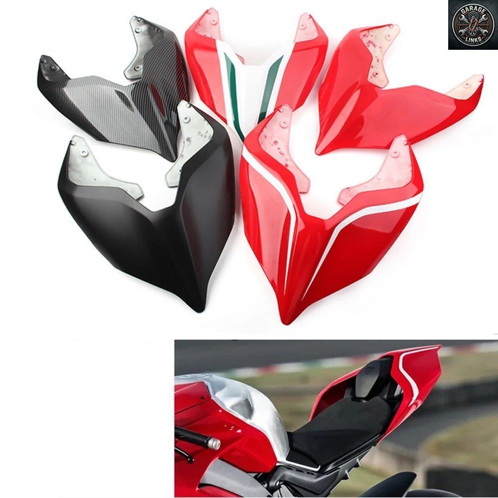 リアシートカバー DUCATI PANIGALE V2 R V4S V4R 2018-2021 リアピリオンパッセンジャーカウル モーターサイクルフェアリング