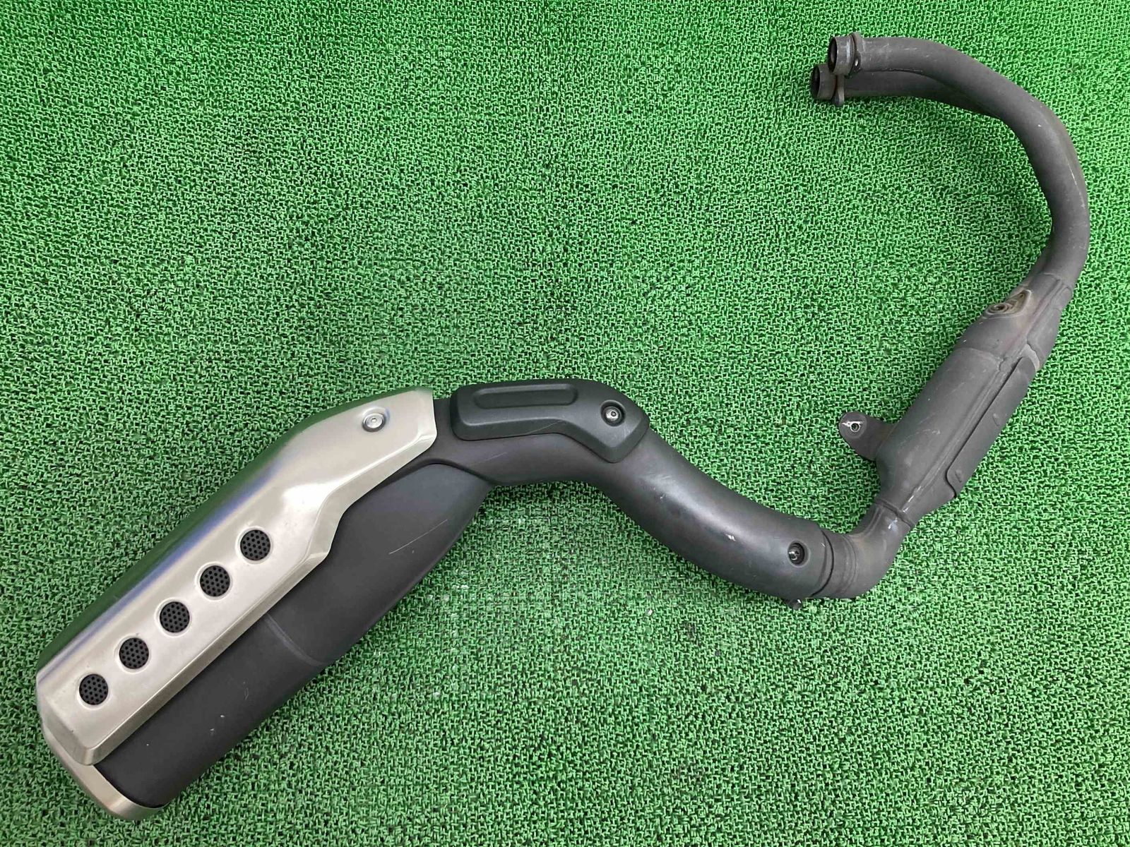 CL500 マフラー MLP E1 ホンダ 純正 中古 バイク 部品 PC68 フルエキ ヒートガード iS