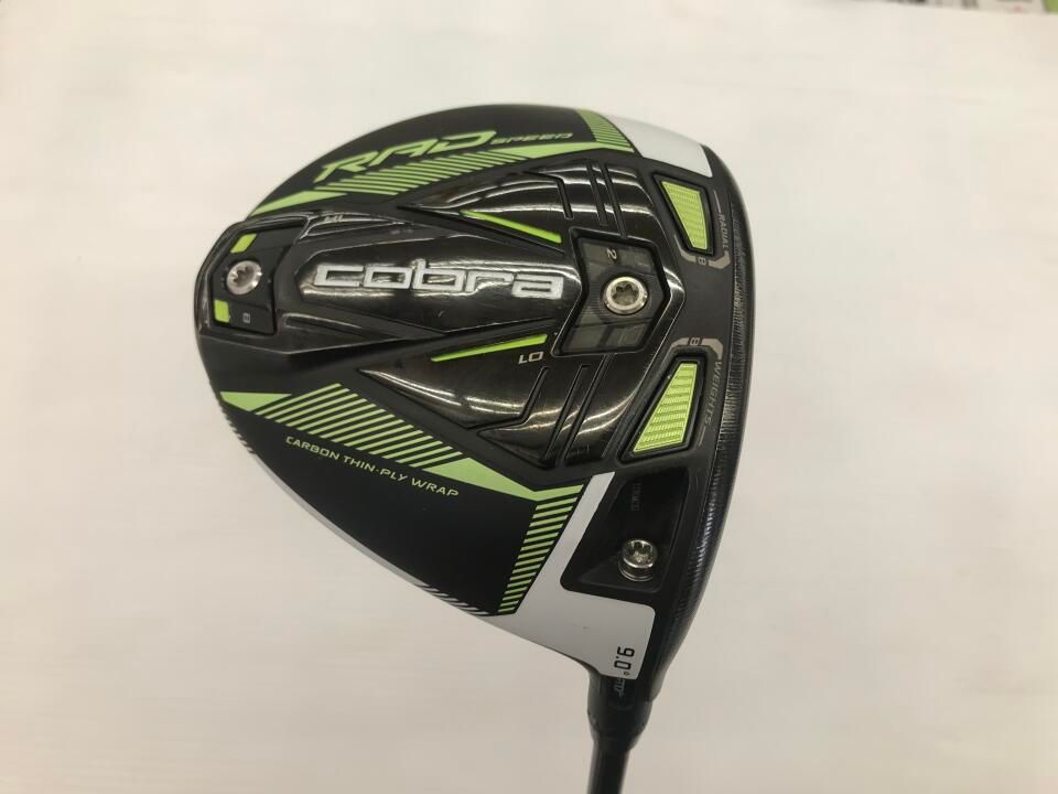 コブラ　KING RADSPEED Black/Yellow　9度　ツアーAD for RADSPEED　Sフレックス　ドライバー　中古　ゴルフドゥ！厚木店【最短即日発送】