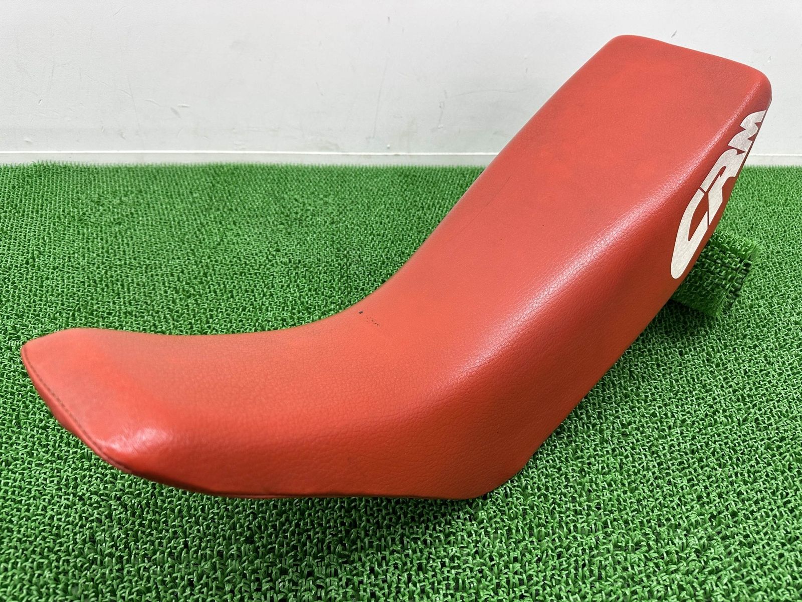 CRM250R シート 赤 ホンダ 純正 中古 MD24 張替え済み 当時物 破れ無し 即日発送 Fl