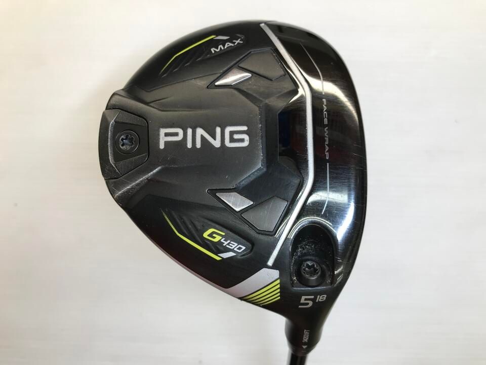 ピン　G430 MAX　18度　ALTA J CB BLACK　Rフレックス　フェアウェイウッド　中古　ゴルフドゥ！厚木店【最短即日発送】