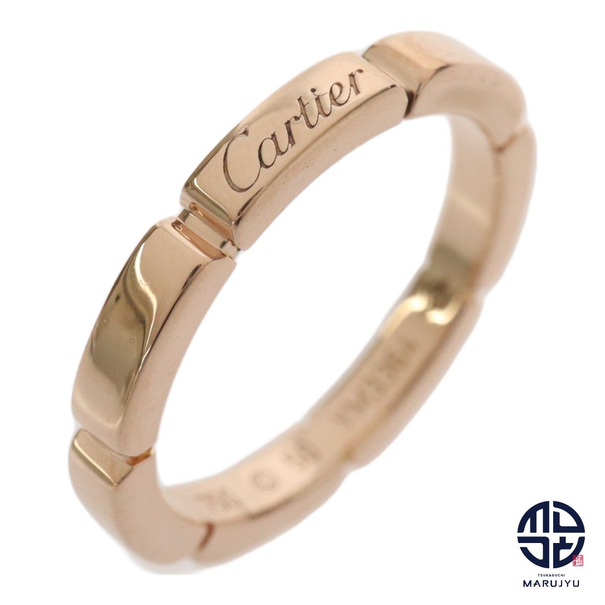 Cartier カルティエ 750PG K18 18金ピンクゴールド マイヨン パンテール ウェディングリング 指輪 ジュエリー アクセサリー ブランド #50 約10号