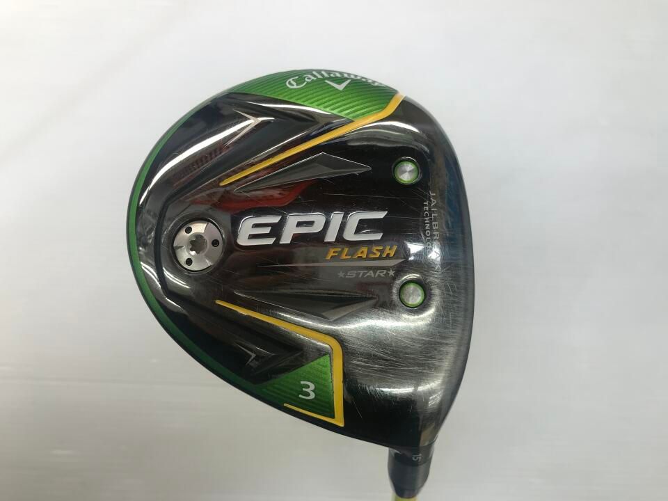 キャロウェイ　EPIC FLASH STAR　15度　ツアーAD MT-6　Sフレックス　フェアウェイウッド　中古　ゴルフドゥ！厚木店【最短即日発送】