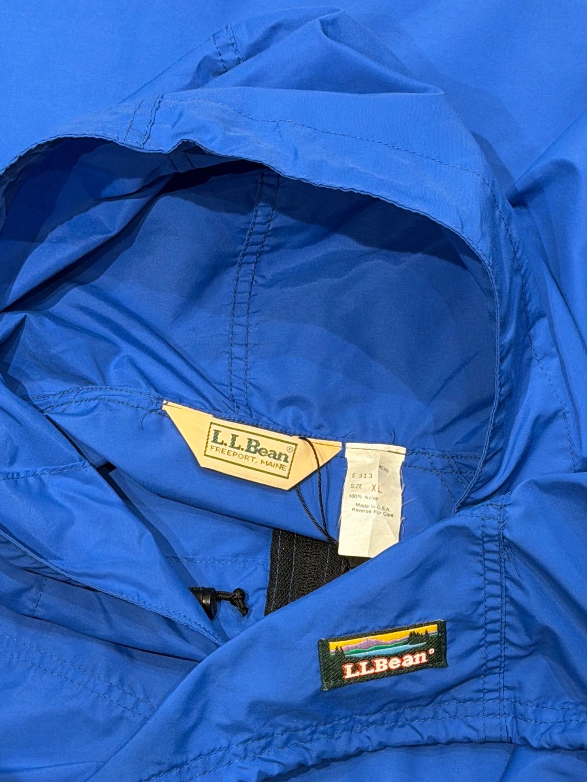 【 80s USA / L.L.Bean 】 アノラックパーカー　エルエルビーン　80年代　ナイロンジャケット　マウンテンパーカー　《 XL 》
