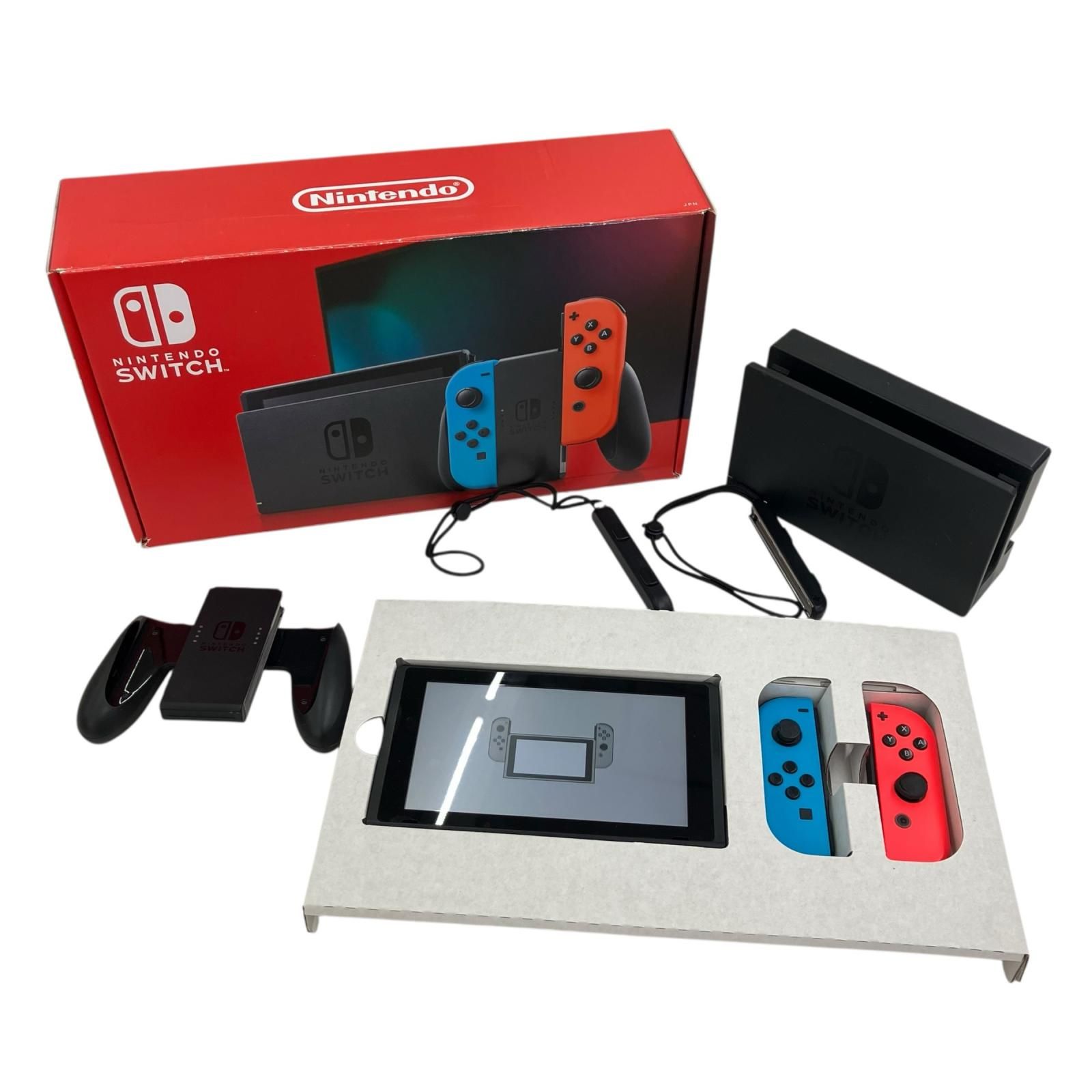186000 Nintendo 任天堂 ニンテンドウ Switch HAC-001 本体 初期化済み