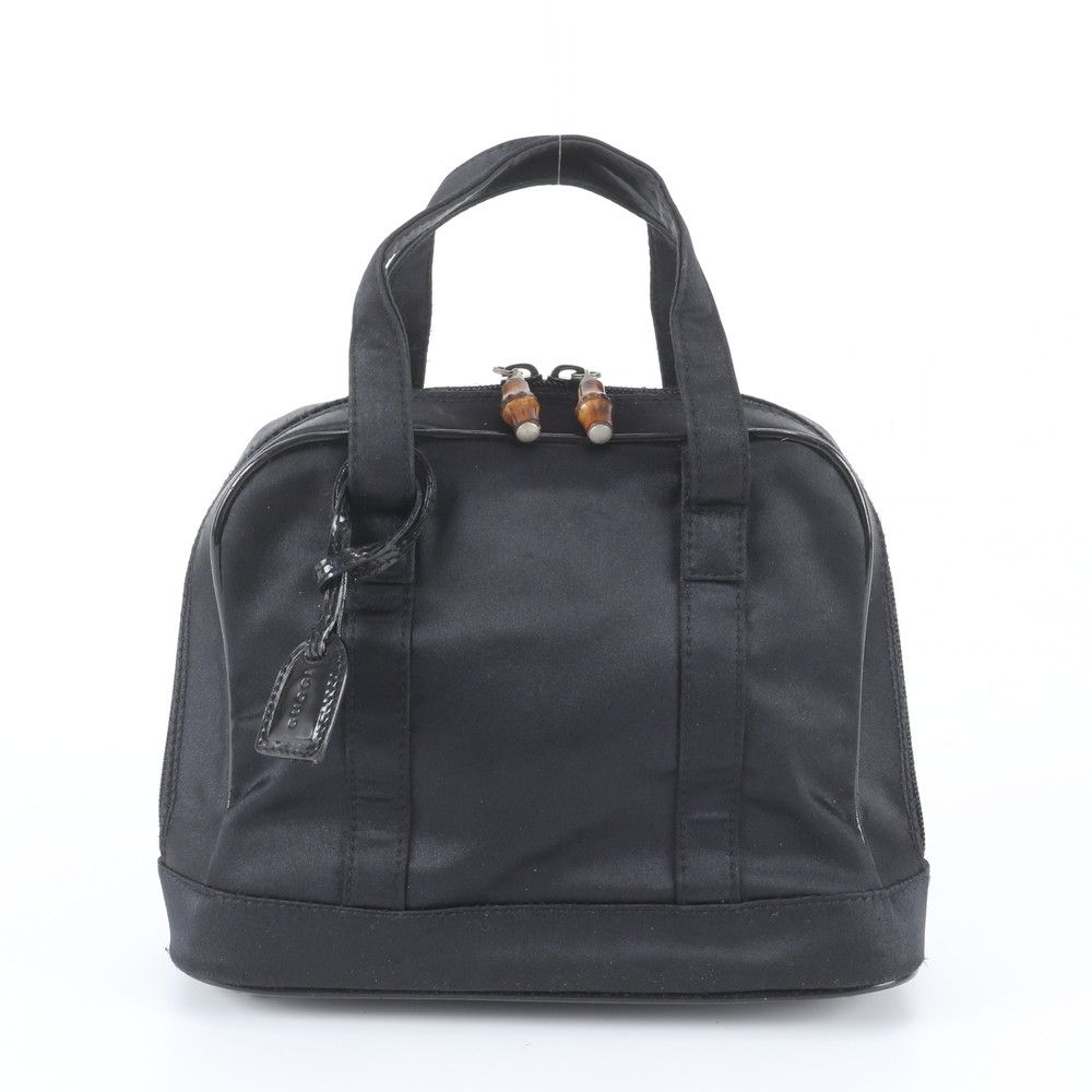 グッチ レザー ナイロン ハンドバッグ トート 本革 ブラック 黒 ブランド おしゃれ レディース UNM EO36-8【中古】 7,884円