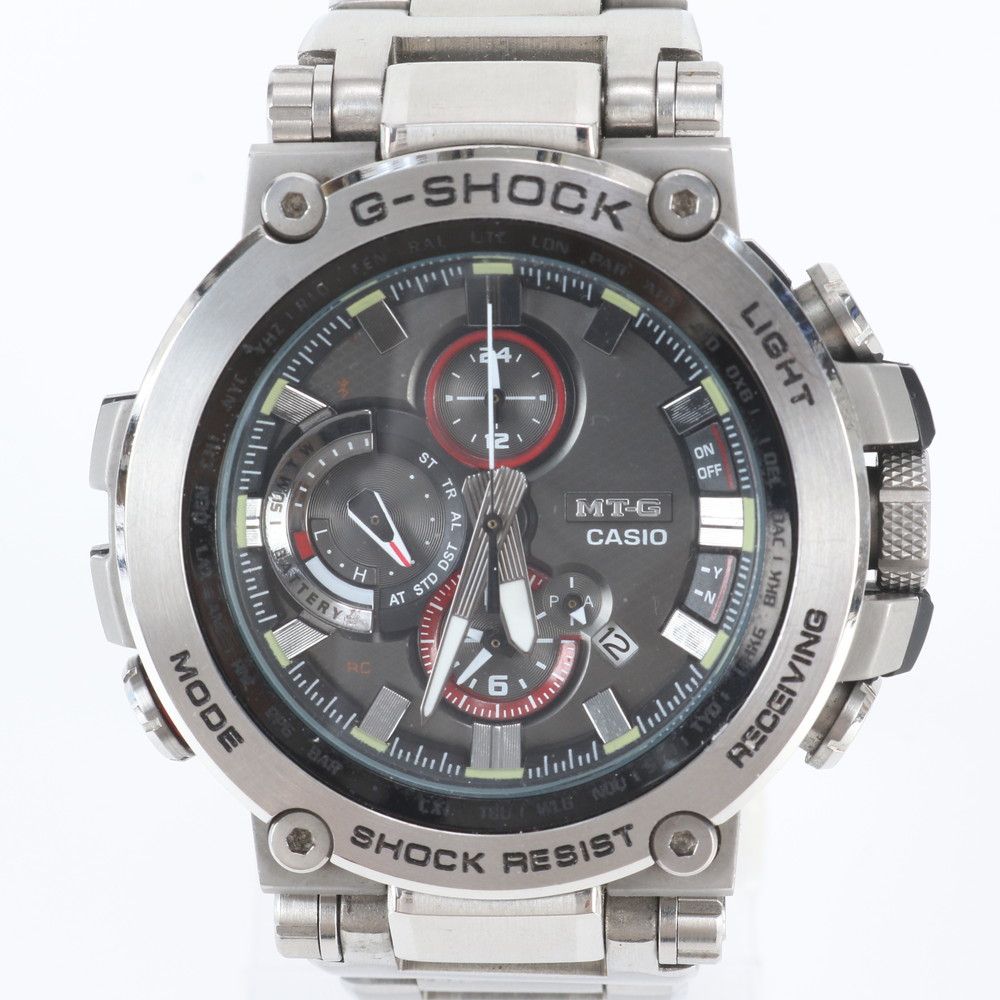 極美品 CASIO カシオ G-SHOCK MTG-B1000 腕時計 シルバー ブランド 人気 定番 稼働 メンズ UNM EO50-7【中古】