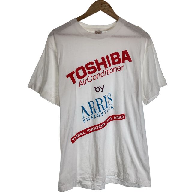 【中古】　SPEED　Tシャツ　90s vintage　90年代　OLD　半袖　トップス　クルーネック　プリント　アドバタイジング　東芝　古着　/7333 6,237円