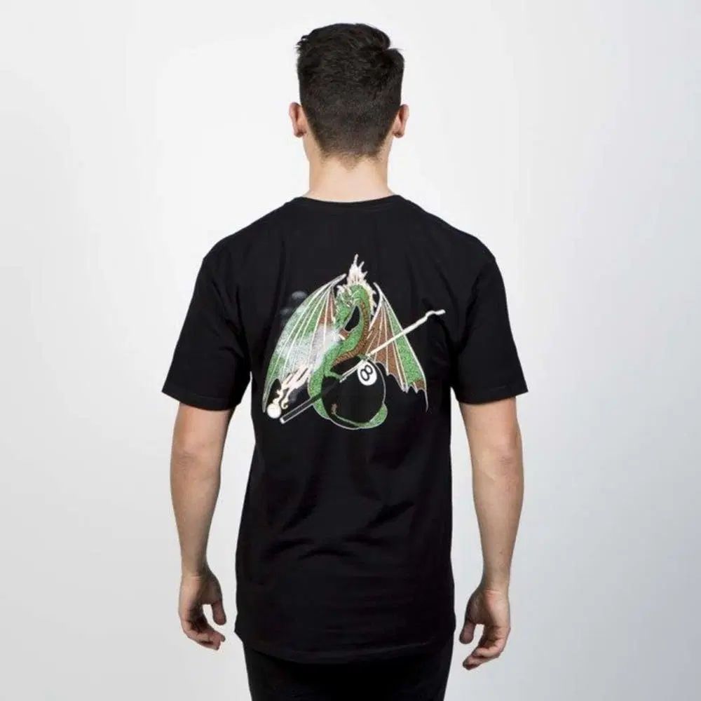 STUSSY Dragon プリンティング 半袖 Tシャツ