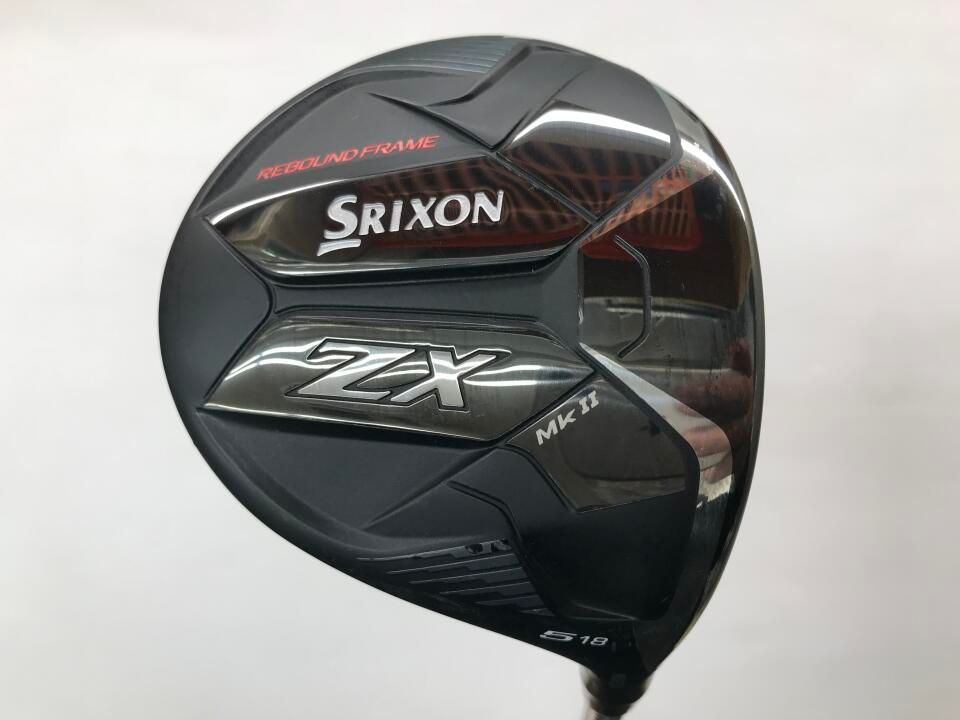 ダンロップ　SRIXON ZX Mk2　18度　Diamana ZX-2 50　Sフレックス　フェアウェイウッド　中古　ゴルフドゥ！厚木店【最短即日発送】