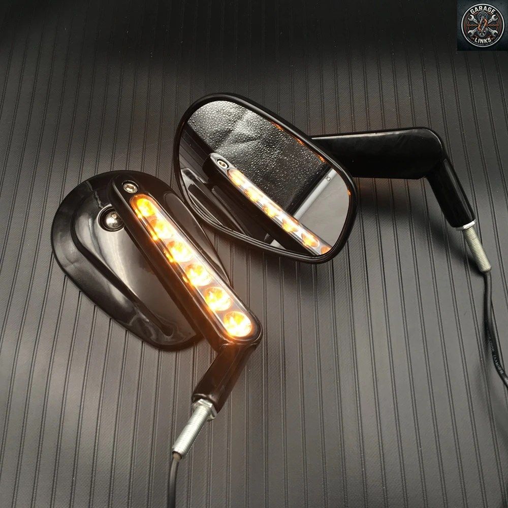 バックミラー マッスル LED ウインカー ライトケース ハーレー V-ROD V ROD VRSCF 10,017円