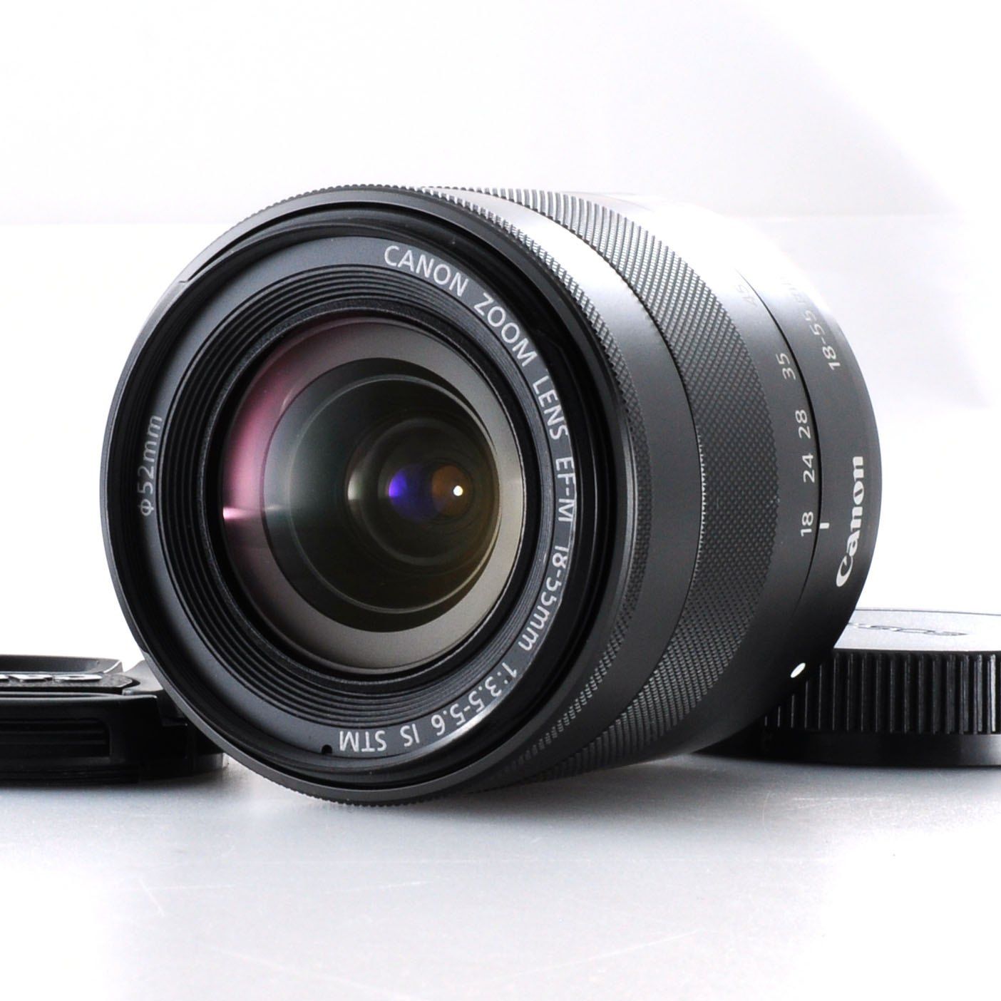 【キヤノン】Canon EF-M 18-55mm F3.5-5.6 IS STM AFレンズ #W331B