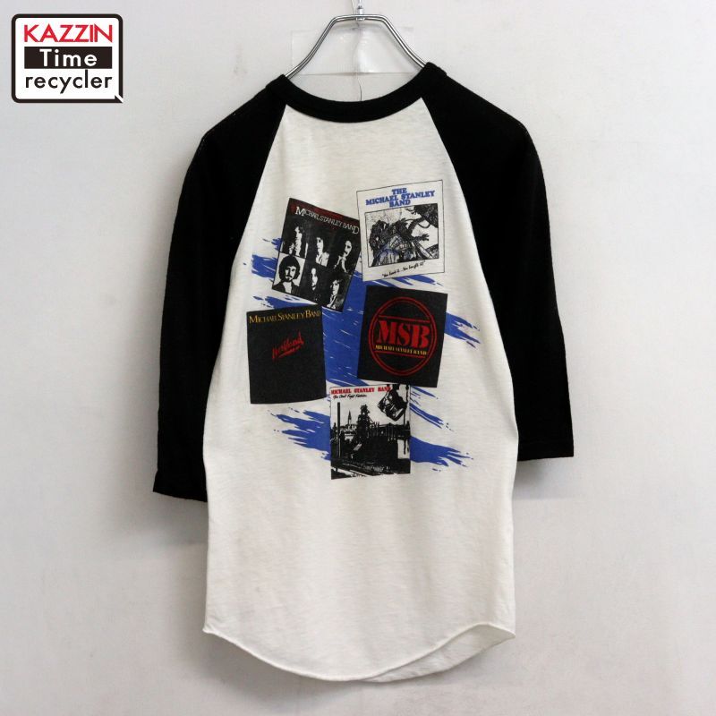 80s vintage マイケル・スタンレー・バンド ラグラン バンドＴシャツ メンズ ~XSサイズ相当 7,448円