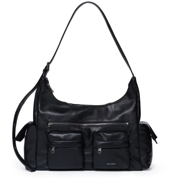 セイモオンド ポケット マグバッグ L nappa black