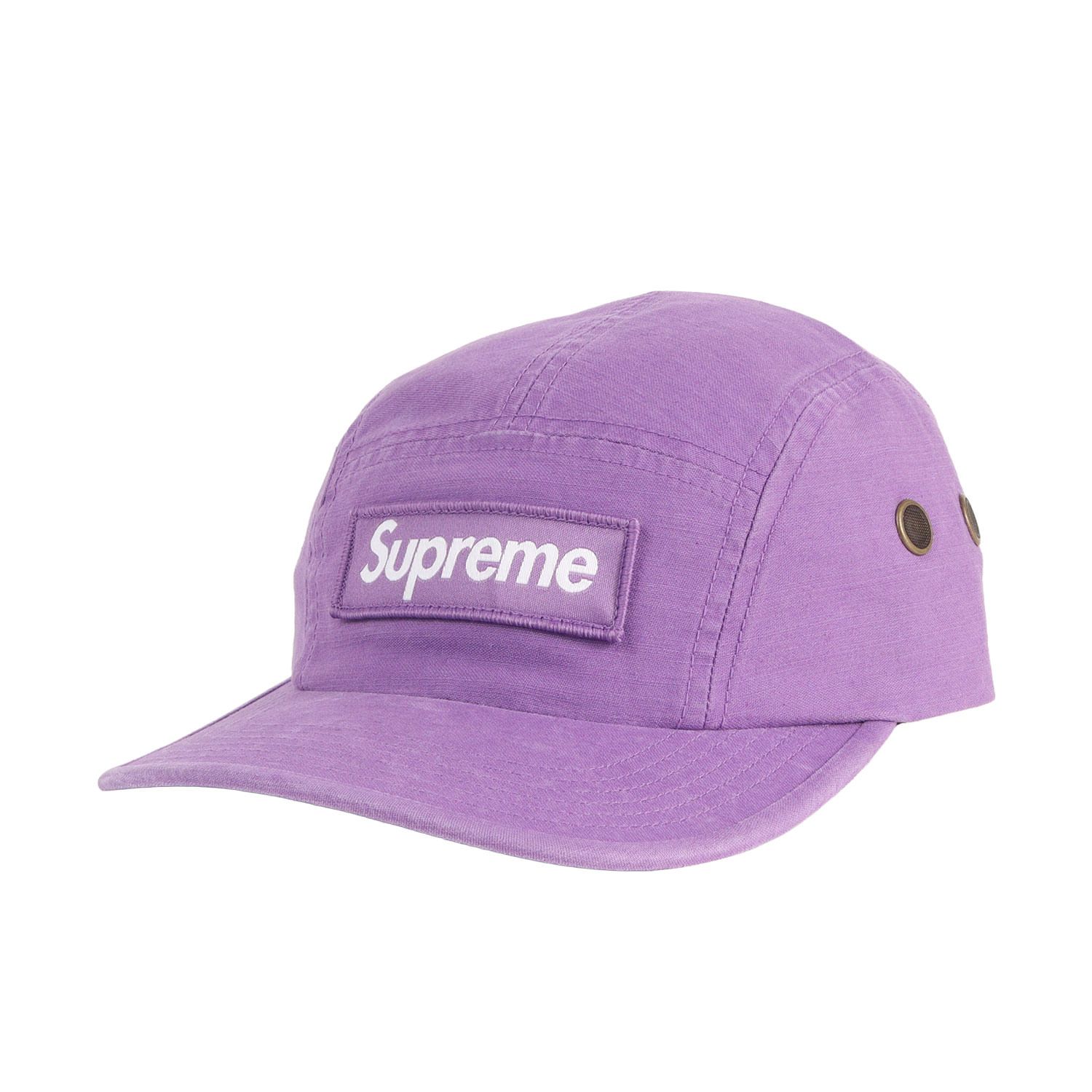 【美品】Supreme シュプリーム キャップ 25SS Zoo York BOXロゴ キャンプキャップ Camp Cap boxlogo パープル ズーヨーク コラボ アイテム 帽子【メンズ】【中古】