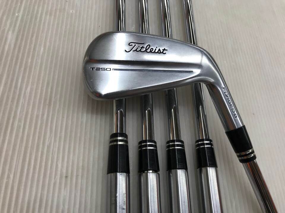 タイトリスト　T250 2025　ﾀﾞｲﾅﾐｯｸｺﾞｰﾙﾄﾞ95　R300フレックス　アイアンセット　中古　ゴルフドゥ！成田美郷台店【最短即日発送】