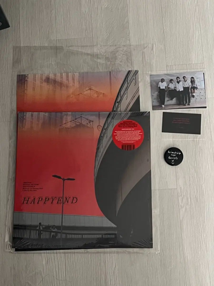 映画 Happy Ending レッドカラー 聞いている 会場販売 限定版 限定盤 期間限定 LP
