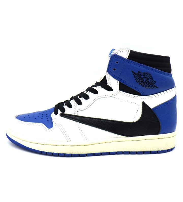 ナイキ NIKE × トラヴィス スコット × フラグメント 【 AIR JORDAN 1 HIGH Military Blue DH3227 105 】 エア ジョーダン 1 ハイ ミリタリー ブルー スニーカー　h8960 184,000円