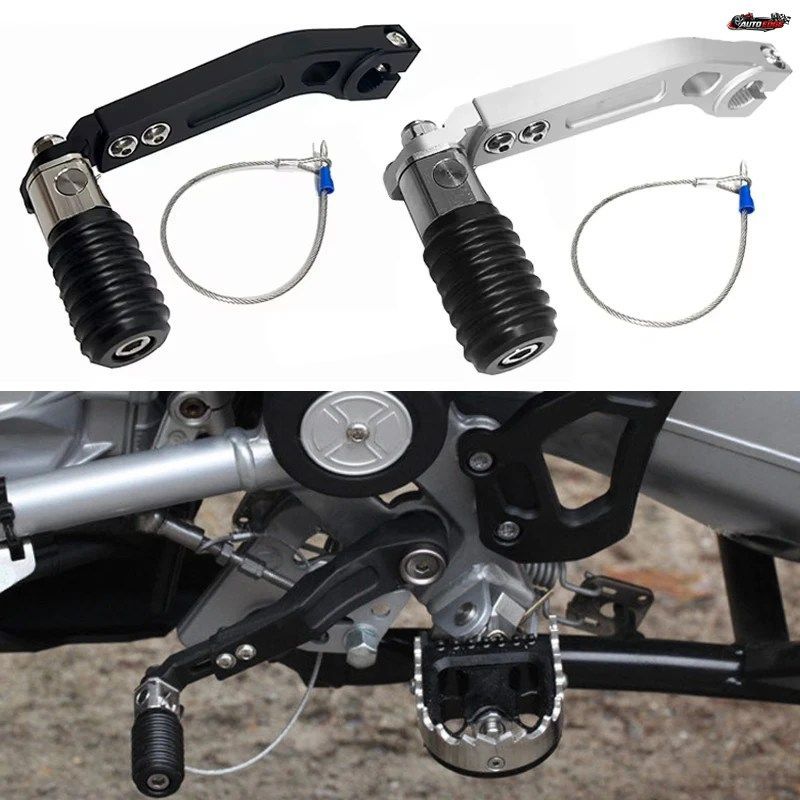 BMW R1200GS LC 04-13 / R1200GS ADV ADVENTURE 06-13 用モーターサイクル R1200GS 調節可能折りたたみ式ギアシフターシフトペダルレバー