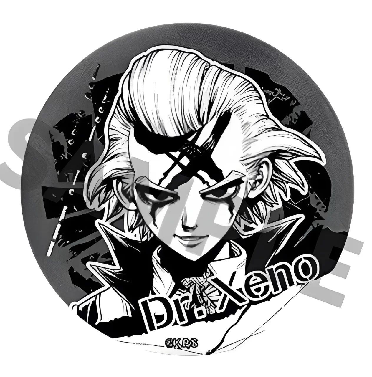 ジャンプショップ 中国限定 Dr.STONE ドクターストーン 原画 缶バッジ ゼノ
