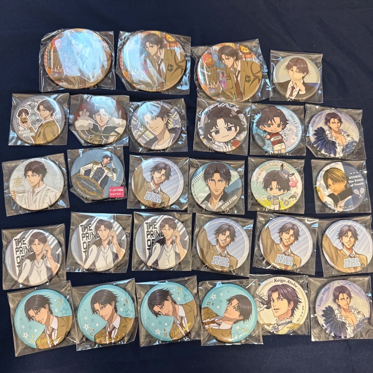 テニスの王子様　跡部景吾　缶バッジ　ブロマイド ポストカード　アルカナカード　大量まとめ売り
