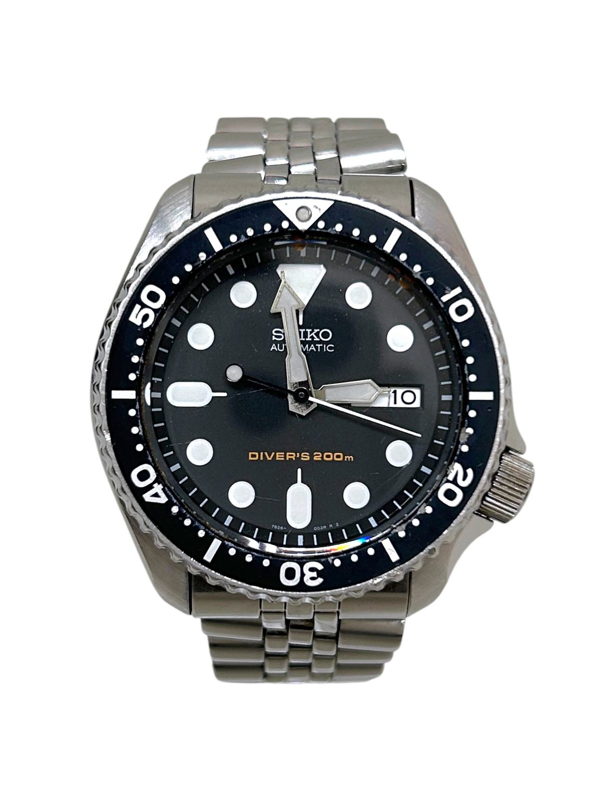 SEIKO (セイコー) ダイバーズウォッチ ブラックボーイ 自動巻き腕時計 7S26-0020 ブラック×シルバー メンズ/036