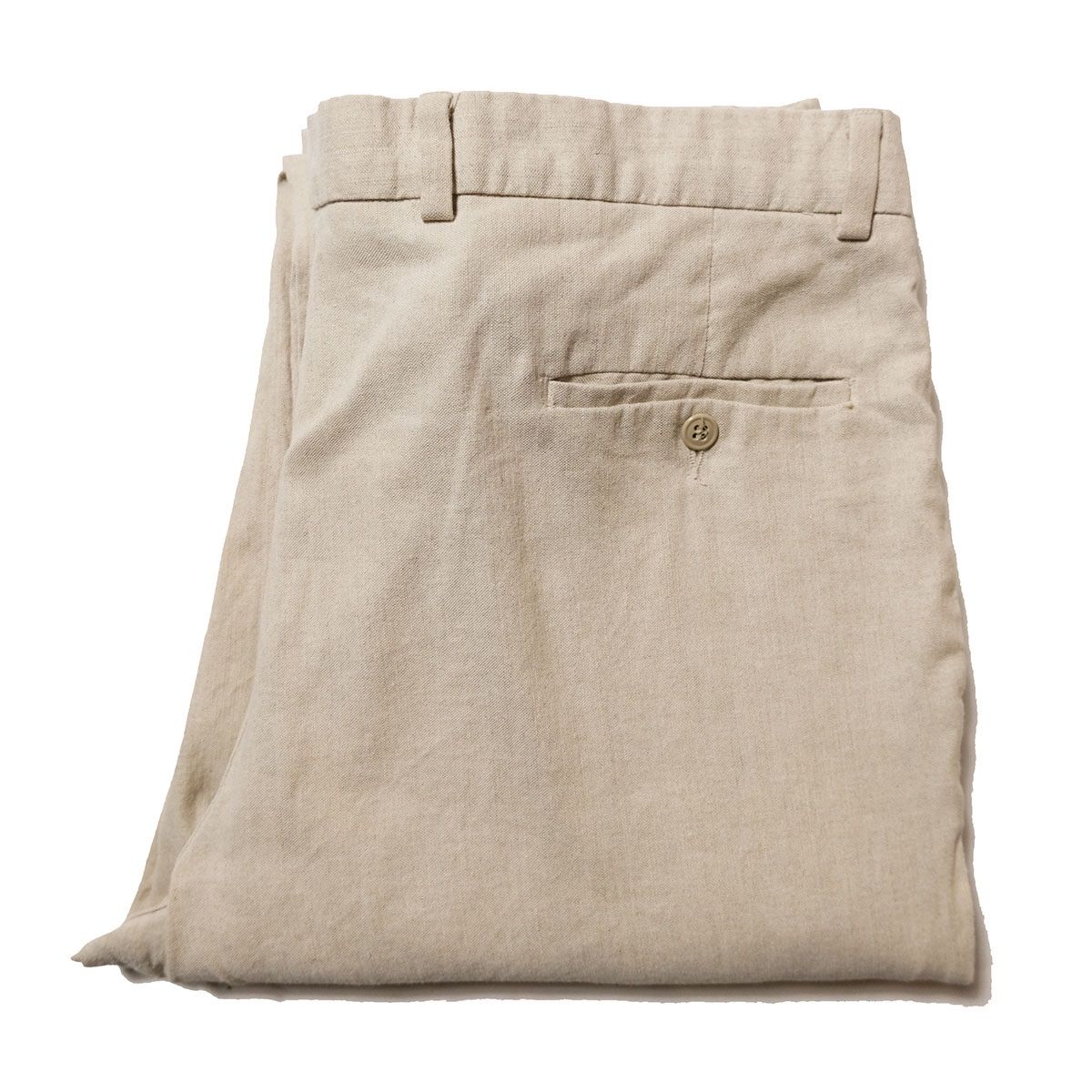 00's リーバイス ドッカーズ２タック コットン リネン パンツ (38×30) ナチュラル系 ストレッチ 00年代 旧タグ オールド Levi's 2000年製 アメリカ古着 USED ビンテージ ヴィンテージ