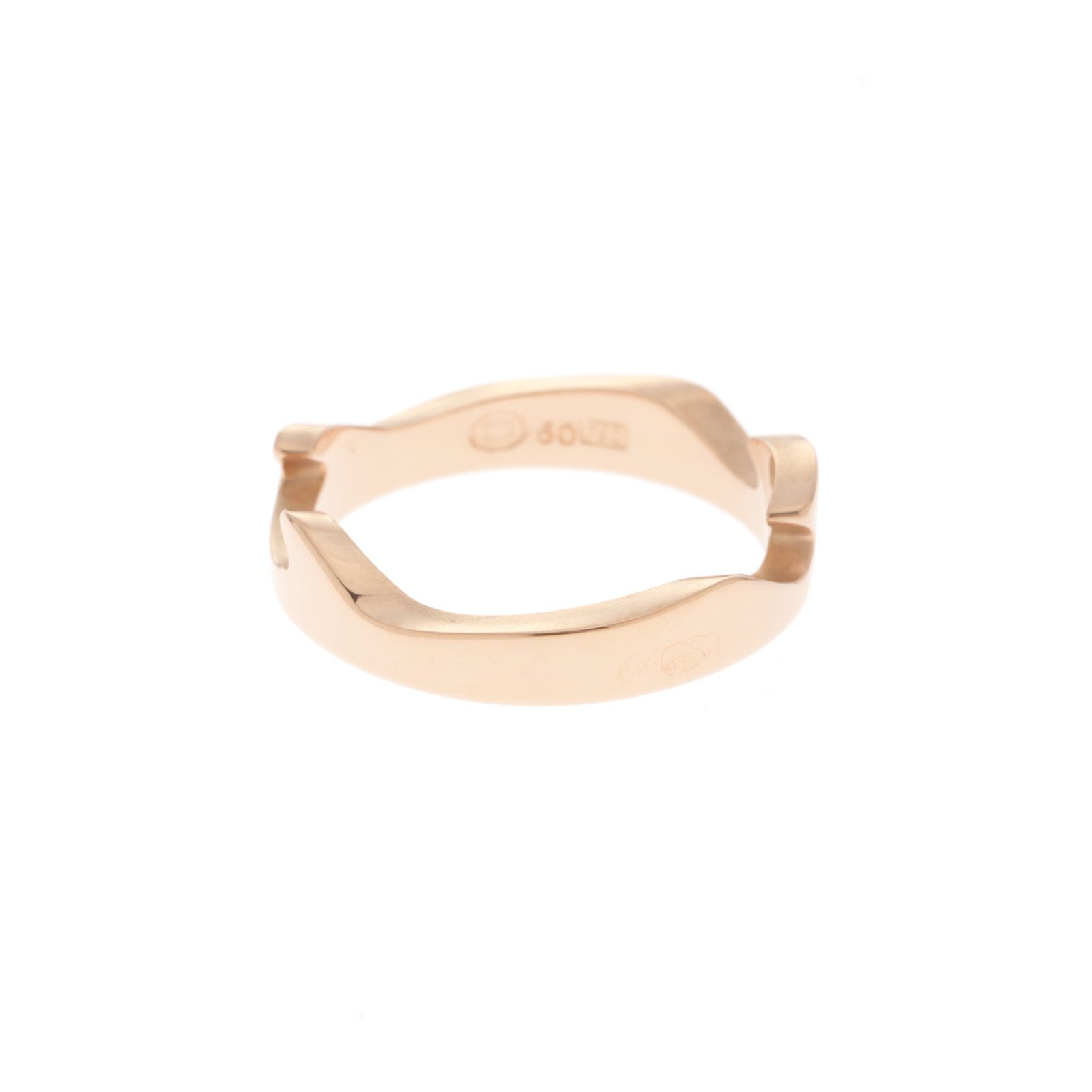 Georg Jensen ジョージジェンセン フュージョンリング K18ピンクゴールド 約4.5ｇ 50号(実寸11.5号) 2141100672709【中古】207 74,960円