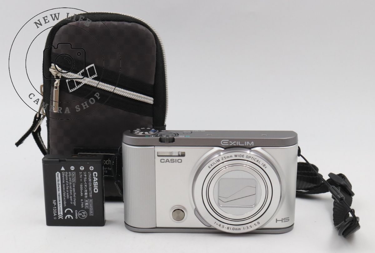 極上品☆CASIO カシオ EXILIM EX-ZR1700 シルバー コンパクトデジタルカメラ ###17687 16,450円