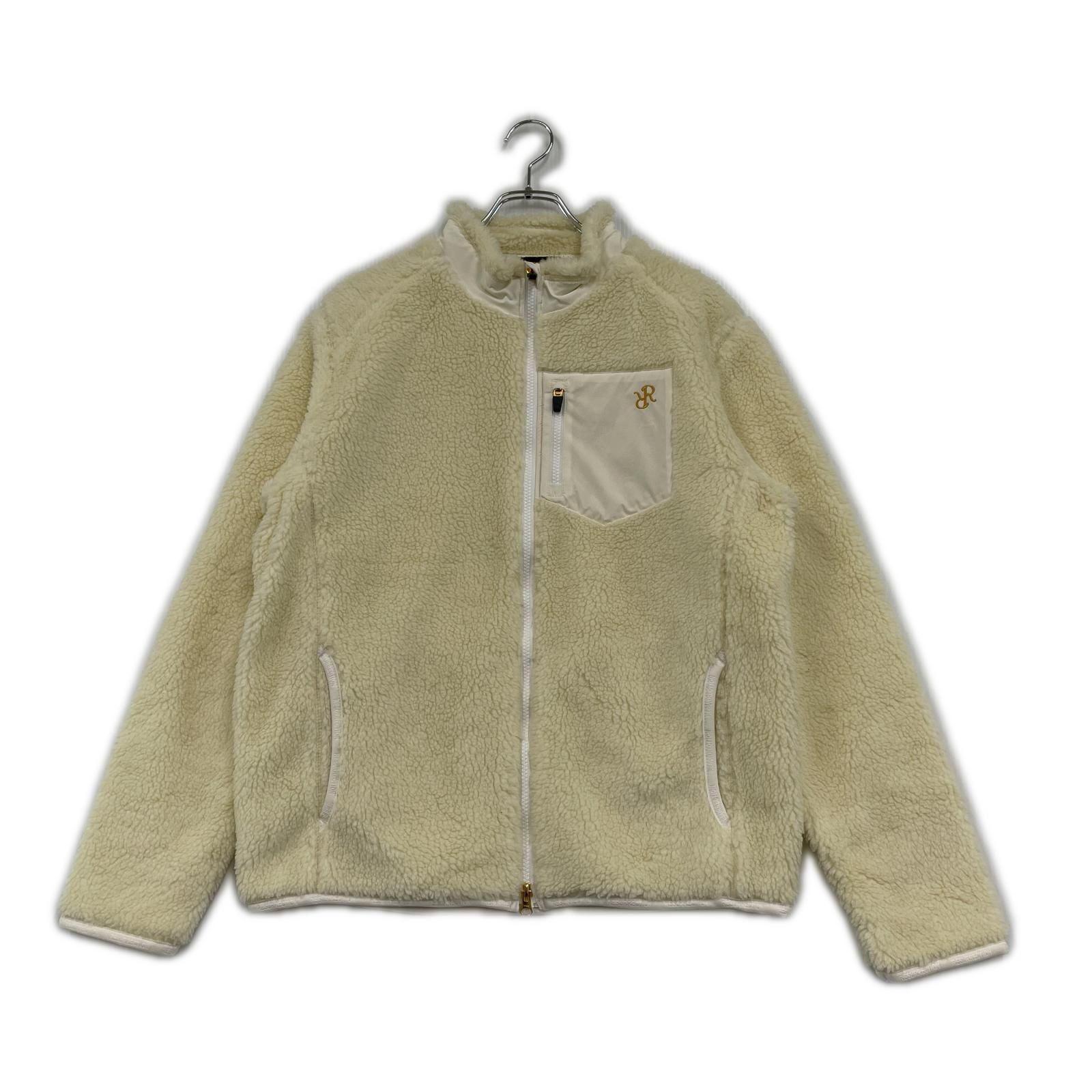 中古 メンズ レザレクション Resurrection フルジップアウター XL ホワイト 白系 ボアブルゾン 防寒 メッシュ裏地付き 16,946円