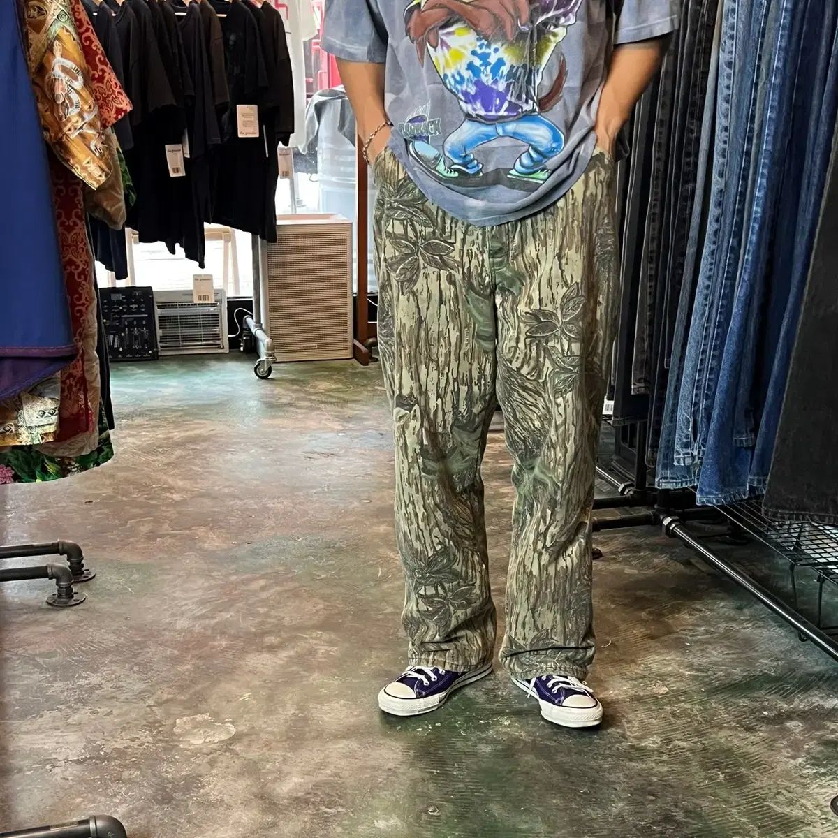 90s 36 Duxbak リアルツリー カモフラ Thinsulate USA ヴィンテージ ハンティング パンツ