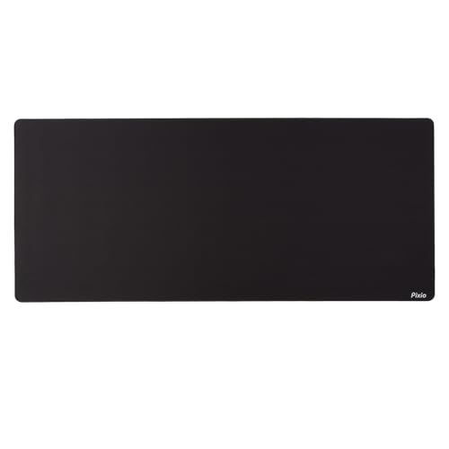 Pixio マウスパッド ゲーミング Wave ブラック XXLサイズ 900×400×2mm デスクマット クロス 表面 ラバーゴム 黒 大型★m 01befe7c