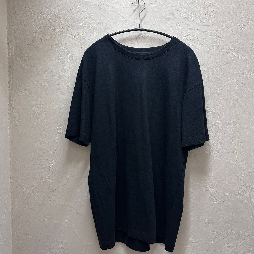 my beautiful land let マイビューティフルランドレット 25SS ECOARCH HEMP JERSEY T SHIRT Ｔシャツ WM10-TP251101 ブラック size:0【代官山B08】
