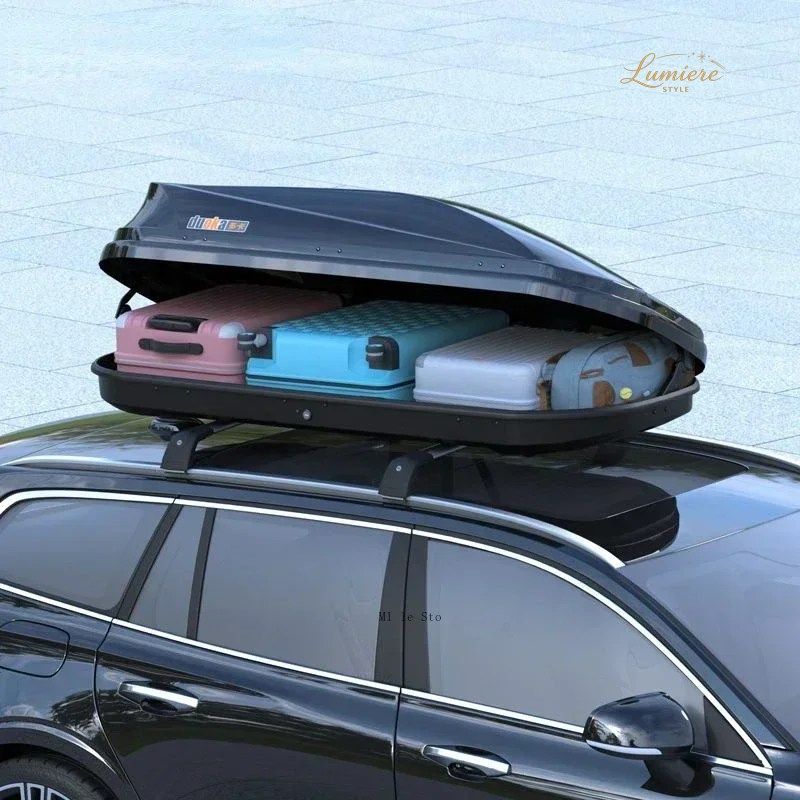500L ULTRA THIN ROOF BOX 139*88*40CM LARGE CAPACITY ROOF CARRIER CAR SUV TRAVEL STORAGE BOX 285,921円