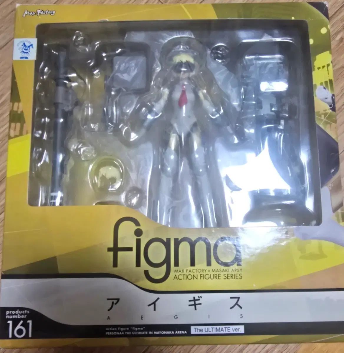 맥팩토리 figma 아이기스 161번 p4u ver ↓ マックスファクトリー figma アイギス #161 P4U ver.
