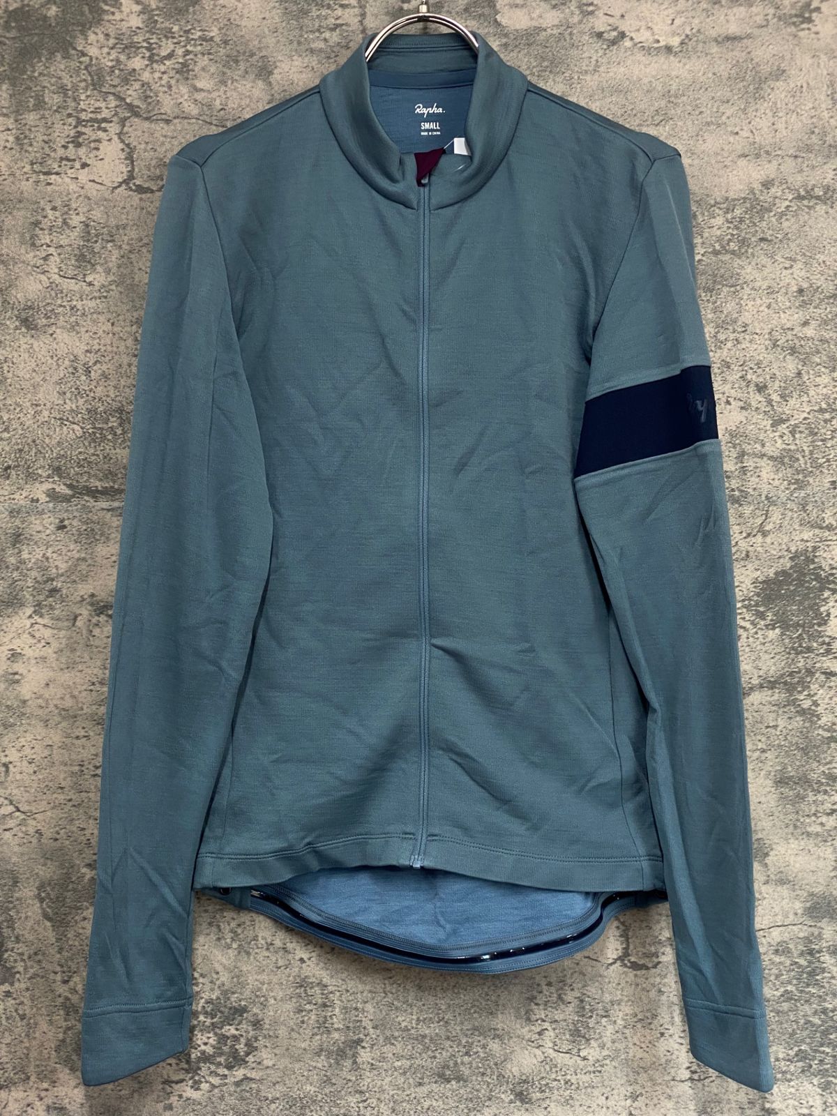 KM405 Rapha Classic Long Sleeve Jersey II Long Sleeve Cycle Jersey Light Blue S