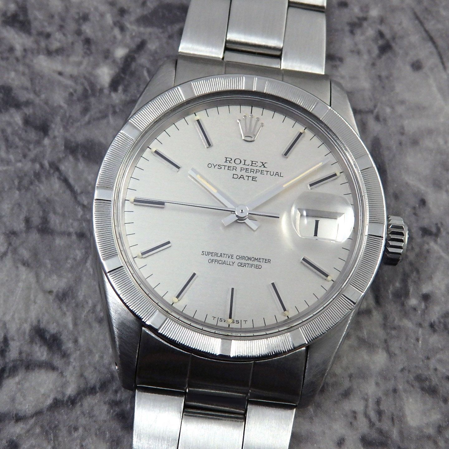 ROLEX オイスターパーペチュアルデイト 1501 1968年製 箱・ギャランティ付 ロレックス アンティーク ヴィンテージ時計 Cal1570 自動巻