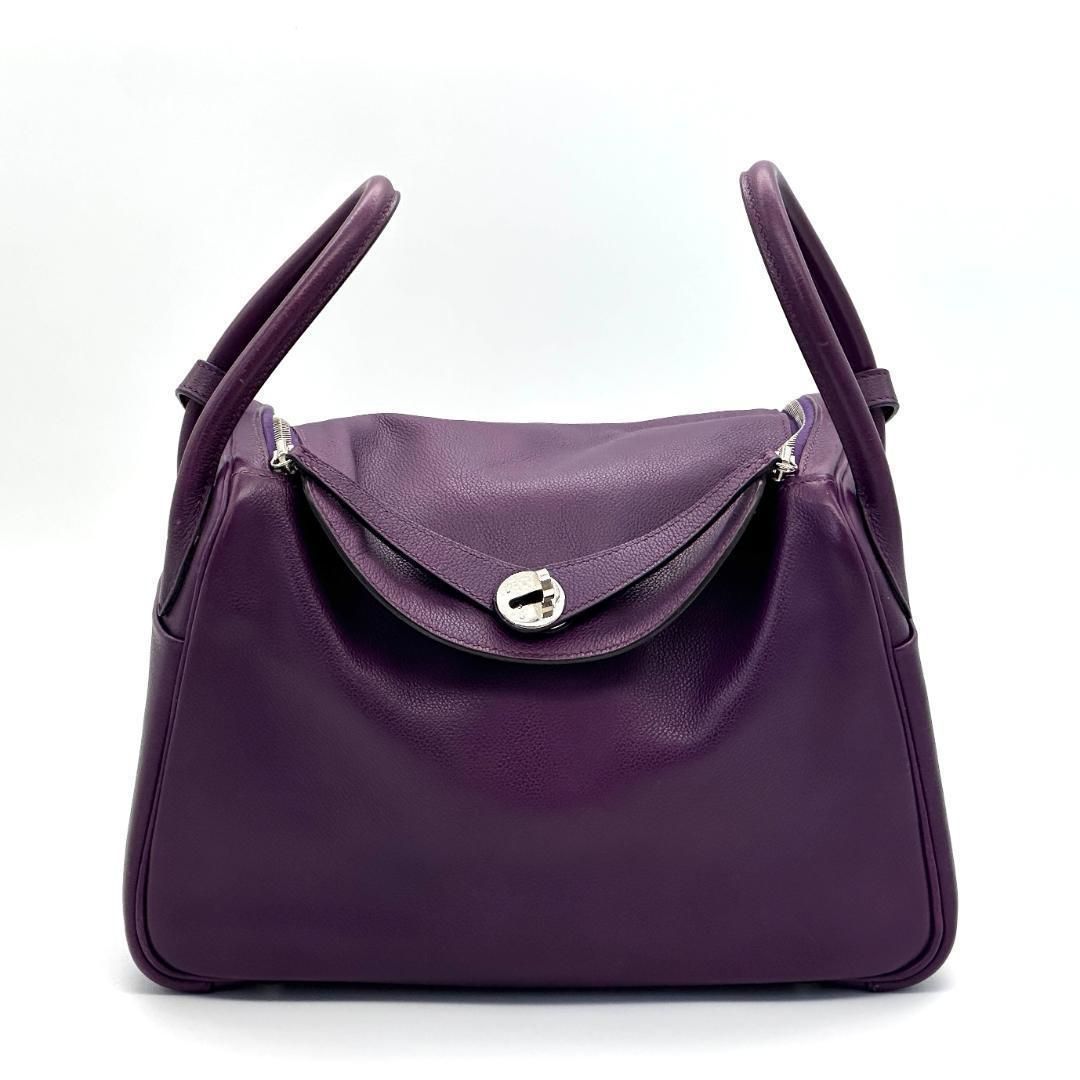 HERMES エルメス リンディ30 ショルダー B刻印 パープル 60036 454,600円