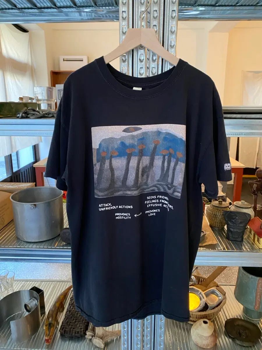 ENDS and MEANS 앤즈アンドミンズ SUP Tシャツ