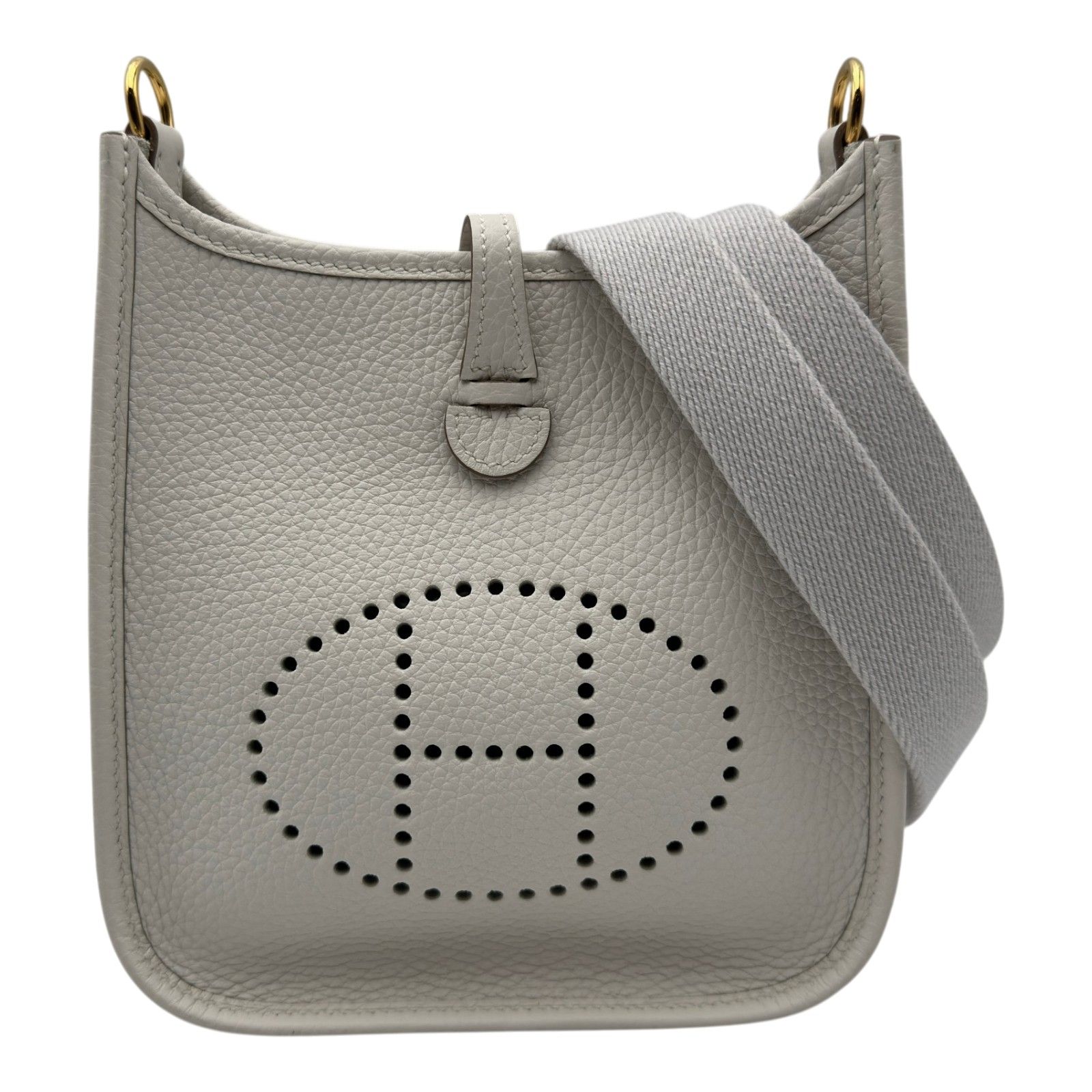 エルメス HERMES エヴリン TPM W刻 クレ ゴールド金具 トリヨン レディース ショルダーバッグ 451,000円