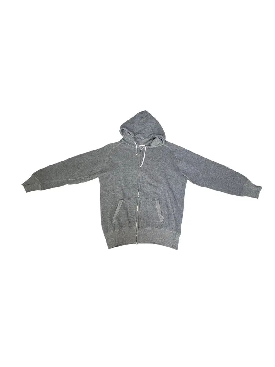 ヴィンテージ 00s WAREHOUSE ウエアハウス グレー WHO フードジップアップ Tシャツ 42 21,660円