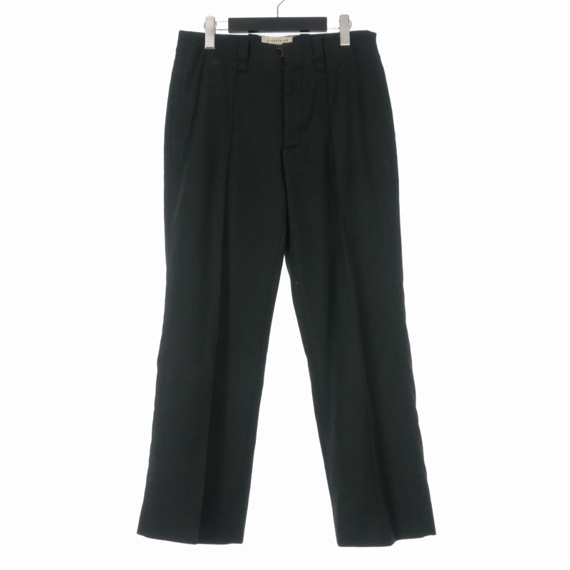 メゾンマルジェラ Maison Margiela ピンタック ワイドパンツ スラックス 46 ブラック 黒 14,707円