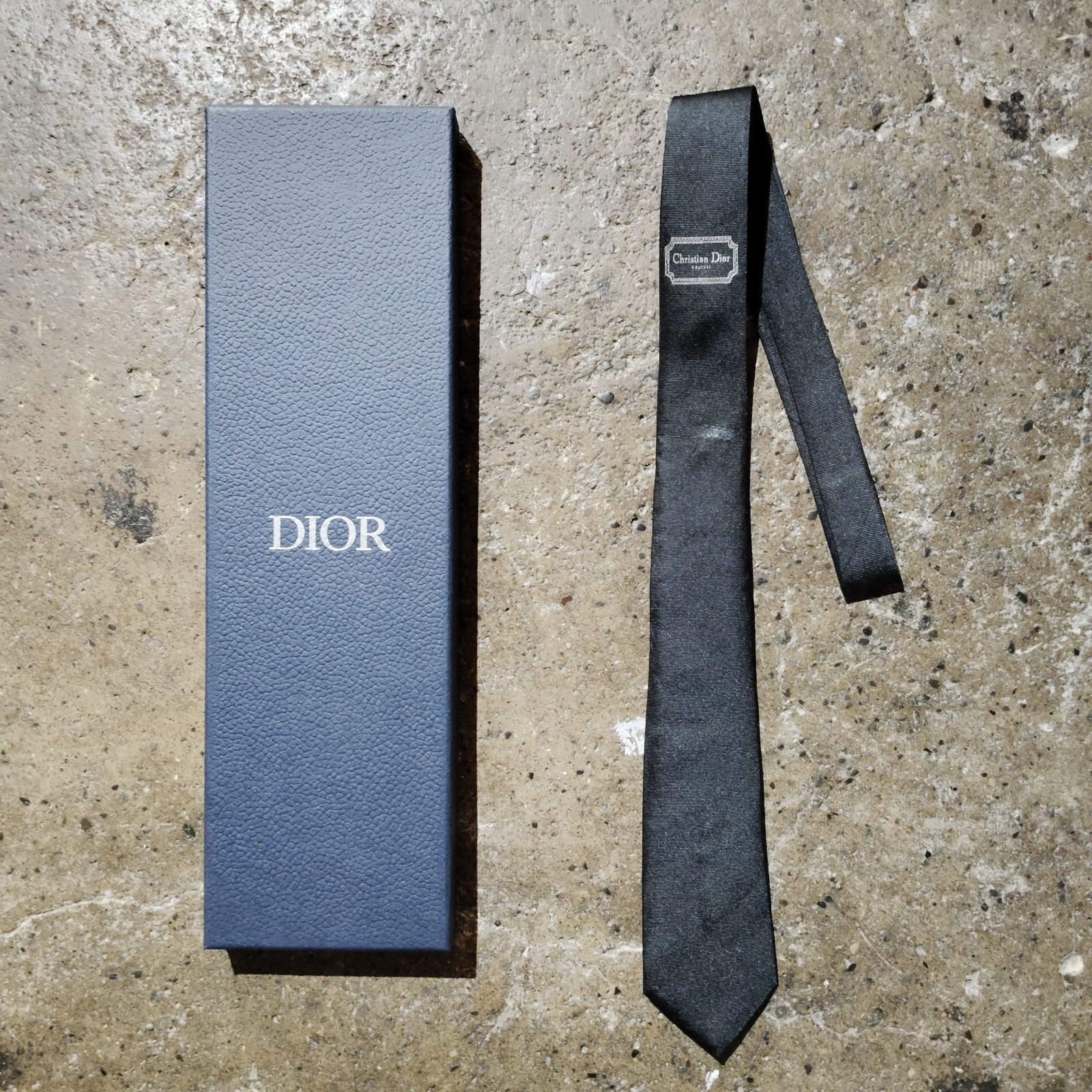 Christian Dior COUTUE ロゴデザインネクタイ ブラック クリスチャンディオール 18,410円