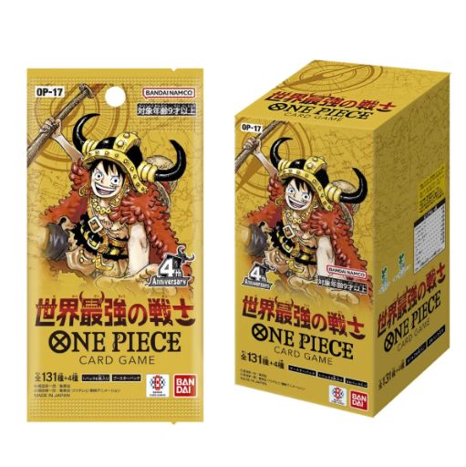 予約】「世界最強の戦士【OP-17】」1BOX・24パック入り - メルカリ