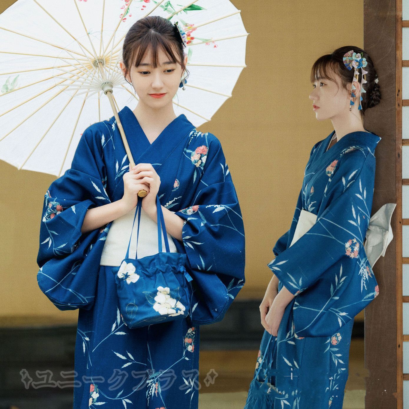 浴衣セット ゆかた 大人用 浴衣 レディース 花柄 和服 浴衣 女性用 コスチューム 浴衣 可愛い 平織り きれいめ フリーサイズ 花火大会 夏祭り 旅館 初心者 あわせ お出かけ 可愛い 綺麗 七夕 yukata14